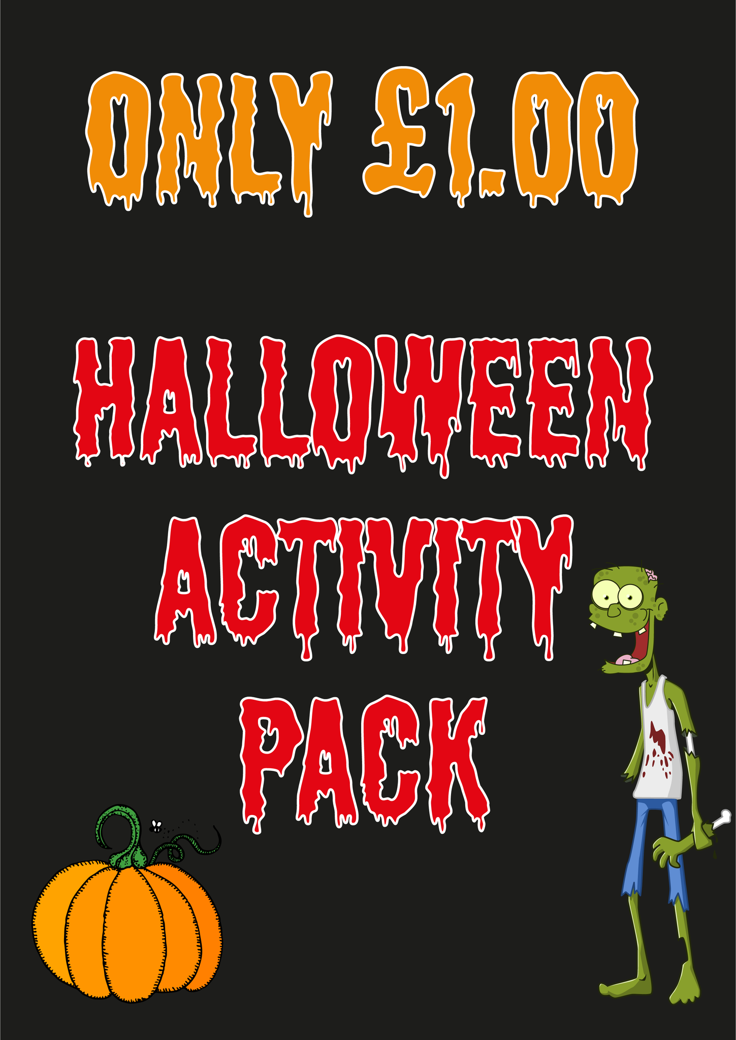 Halloween Activity Pack - ONLY £1.00