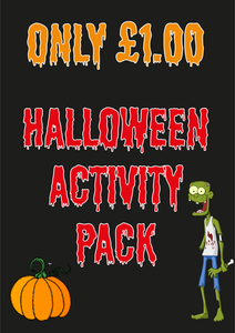 Halloween Activity Pack - ONLY £1.00