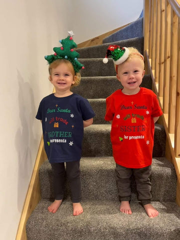 Christmas clothes for twins, christmas outfit for twins, twins clothing, clothing for twins, things for twins, gifts for twins